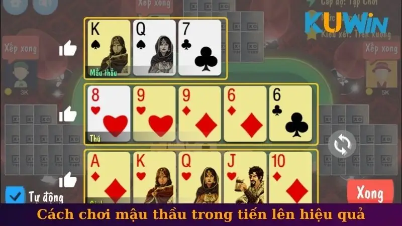 Chơi Mậu Thầu Trong Bài Tiến Lên Cho 1 Số Newbie 2 Cách chơi mậu thầu trong tiến lên hiệu quả