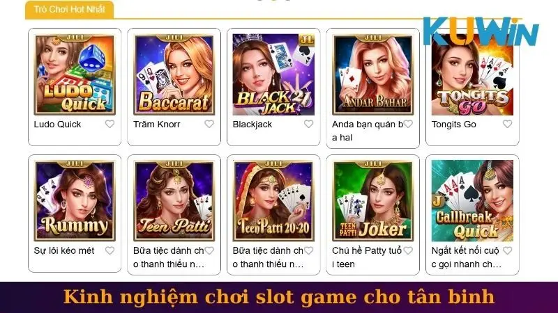 Nổ hũ 2 Kinh nghiệm chơi slot game cho tân binh