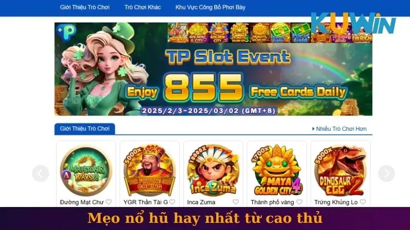 Nổ hũ 1 Mẹo nổ hũ hay nhất từ cao thủ