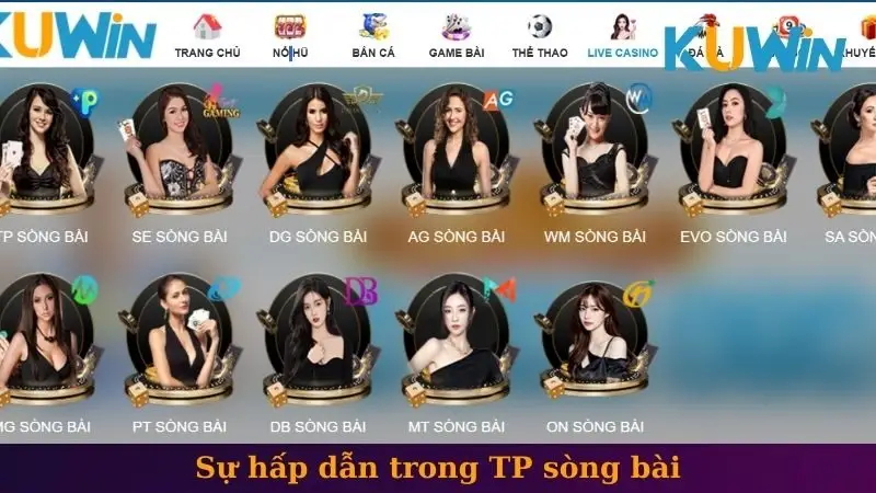 TP sòng bài 1 Sự hấp dẫn trong TP sòng bài