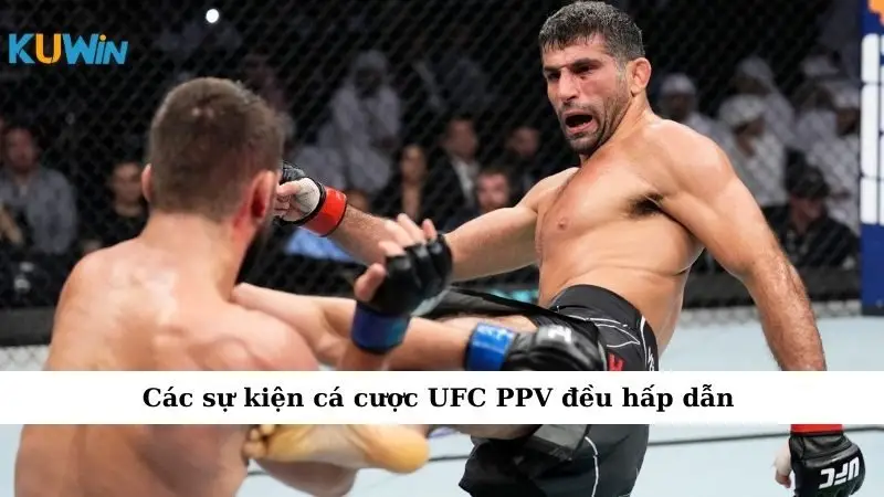 Sự Kiện Cá Cược UFC PPV: Cơ Hội Thắng Lớn Cho 1 Số Dân Chơi 2 Các sự kiện cá cược UFC PPV đều hấp dẫn
