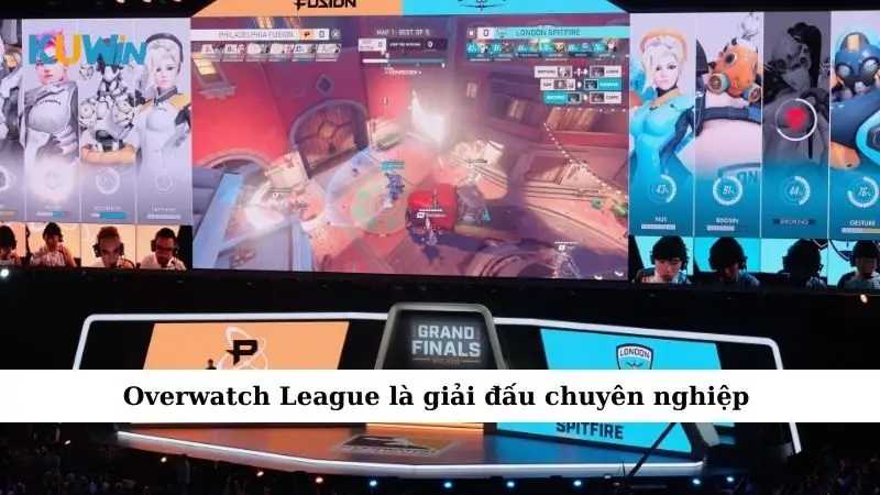 Sự Kiện Giải Đấu Overwatch: Thế Giới Esports Rực Lửa 2 Overwatch League là giải đấu chuyên nghiệp